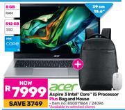 Acer Aspire 3 Intel Core i5 Processor Plus Bag & Mouse