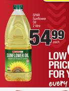 Spar Sunflower Oil-2Ltr Each