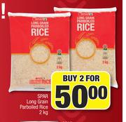 Spar Long Grain Parboiled Rice-For 2 x 2Kg