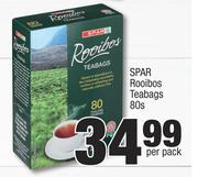 Spar Rooibos Teabags-80s Per Pack