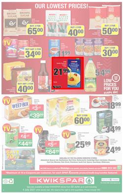 KWIKSPAR EASTERN CAPE : My Kwikspar (22 June - 4 July 2021) Valid in Abbotsford, Beacon Isle, Beetlestone, Burt Drive, Butterworth, page 4
