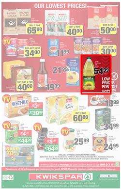 KWIKSPAR EASTERN CAPE : My Kwikspar (22 June - 4 July 2021) Valid in Abbotsford, Beacon Isle, Beetlestone, Burt Drive, Butterworth, page 4