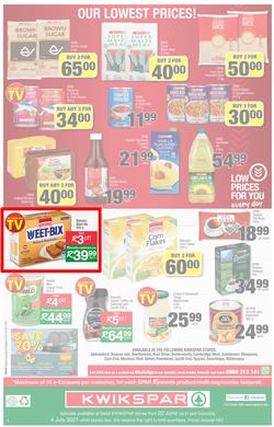 KWIKSPAR EASTERN CAPE : My Kwikspar (22 June - 4 July 2021) Valid in Abbotsford, Beacon Isle, Beetlestone, Burt Drive, Butterworth, page 4