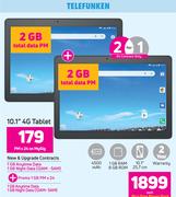 Telefunken 10.1" 4G Tablet-Each