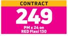 2 x Samsung Galaxy A03 Core 4G Smartphone-On Red Flexi 130 + On Promo 70