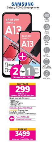 samsung a13 price vodacom