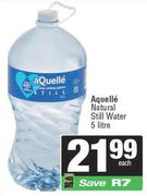 Aquelle Natural Still Water-5Ltr