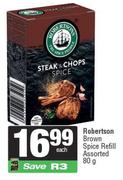 Robertson Brown Spice Refill Assorted-80g
