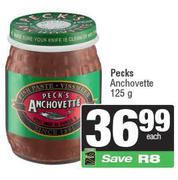 Pecks Anchovette-125g