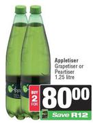 Appletiser, Grapetiser Or Peartiser-For 2 x 1.25Ltr