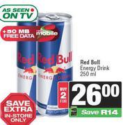 Red Bull Energy Drink-For 2 x 250ml