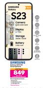 Samsung Galaxy S23 5G Smartphone-On 2.4GB Red Core More Data