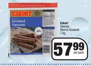 Eskort Viennas (Red Or Smoked)-1kg Per Pack