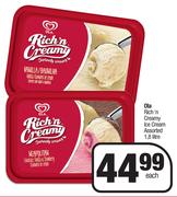 Ola Rich 'n Creamy Ice Cream Assorted-1.8Ltr Each