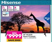 Hisense 65" (152cm) 4K QLED Smart TV 65Q6Q