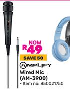 Amplify Wired Mic AM-3900