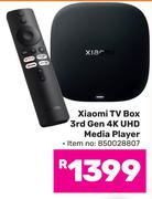 Xiaomi TV Box 3rd Gen 4K UHD Media Player