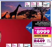 Samsung 65" (152cm) UHD Smart TV UA65DU7000KXXA