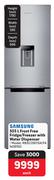 Samsung 303Ltr Frost Free Fridge/Freezer With Water Dispenser 409192-Each