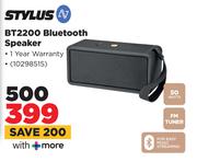 Stylus BT2200 Bluetooth Speaker