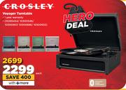 Crosley Voyager Turntable