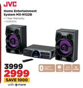 JVC Home Entertainment System MX-N122B