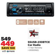 Star Sound SSUSB-230BTCE Car Audio