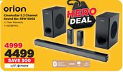 Orion Cinema Bar 5.2 Channel Sound Bar SBW 5002