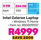 Lenovo Intel Celeron Laptop