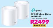 TP-Link AX1500 Whole Home Mesh WiFi