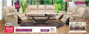Grafton Everest Utah 3 Piece 3 Action Reclining Lounge Suite