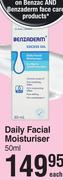 Benzaderm Daily Facial Moisturiser-50ml Each
