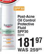 Eucerin Post Acne Oil Control Protective Fluid SPF30-50ml