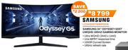 Samsung 34" Odyssey G55T UWQHD 165Hz Gaming Monitor LC34G55TWWPXEN