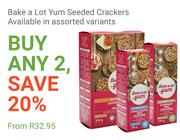 Bake A Lot Yum Seeded Crackers-Any 2