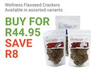 Wellness Flaxseed Crackers