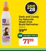 Dark & Lovely Au Naturale Wash-Free Braid Refresher-250ml