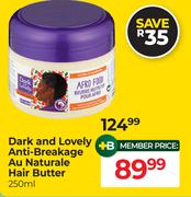 Dark & Lovely Anti-Breakage Au Naturale Hair Butter-250ml