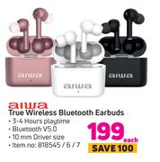 Aiwa True Wireless Bluetooth Earbuds-Each