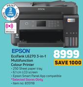 Epson Eco Tank L6270 3 In 1 Multifunction Colour Printer