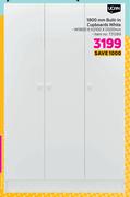Ucan 1800mm Built In Cupboard White