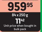 Sunlight Laundry Bar Soap-84 x 250g
