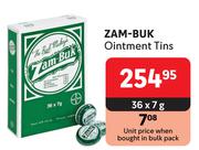 Zam-Buk Ointment Tins-36 x 7g