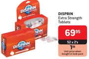 Disprin Extra Strength Tablets-52 x 2's