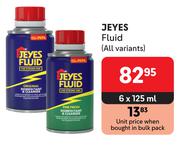Jeyes Fluid (All Variants)-6 x 125ml