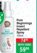 Pure Beginnings Insect Repellent Spray-100ml