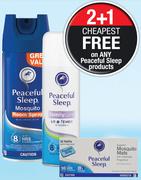 Peaceful Sleep Mosquito Room Spray-300ml Each