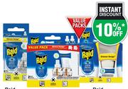 Raid Liquid Electric Mosquito Repellent Value Pack 2 x Refill Bottles-Per Pack