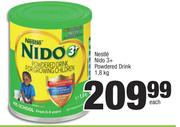 Nestle Nido 3+ Powdered Drink-1.8Kg Each