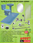 Super Blue Bathroom-Ware Combo-Per Combo